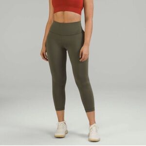 Lululemon Wunder Train Contour Fit High-Rise Crop‎ 23"